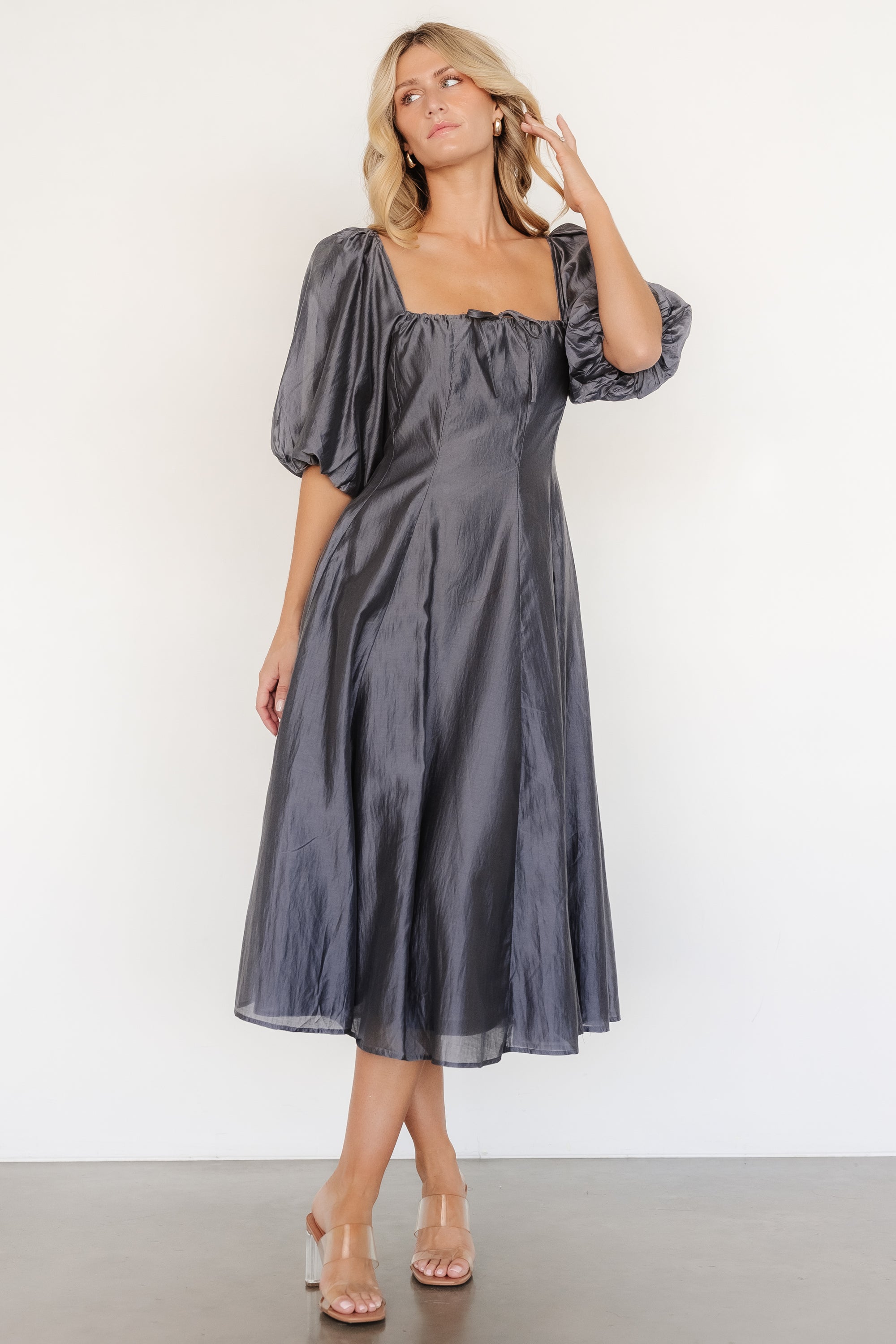 Marina Dress Dark Slate Baltic Born