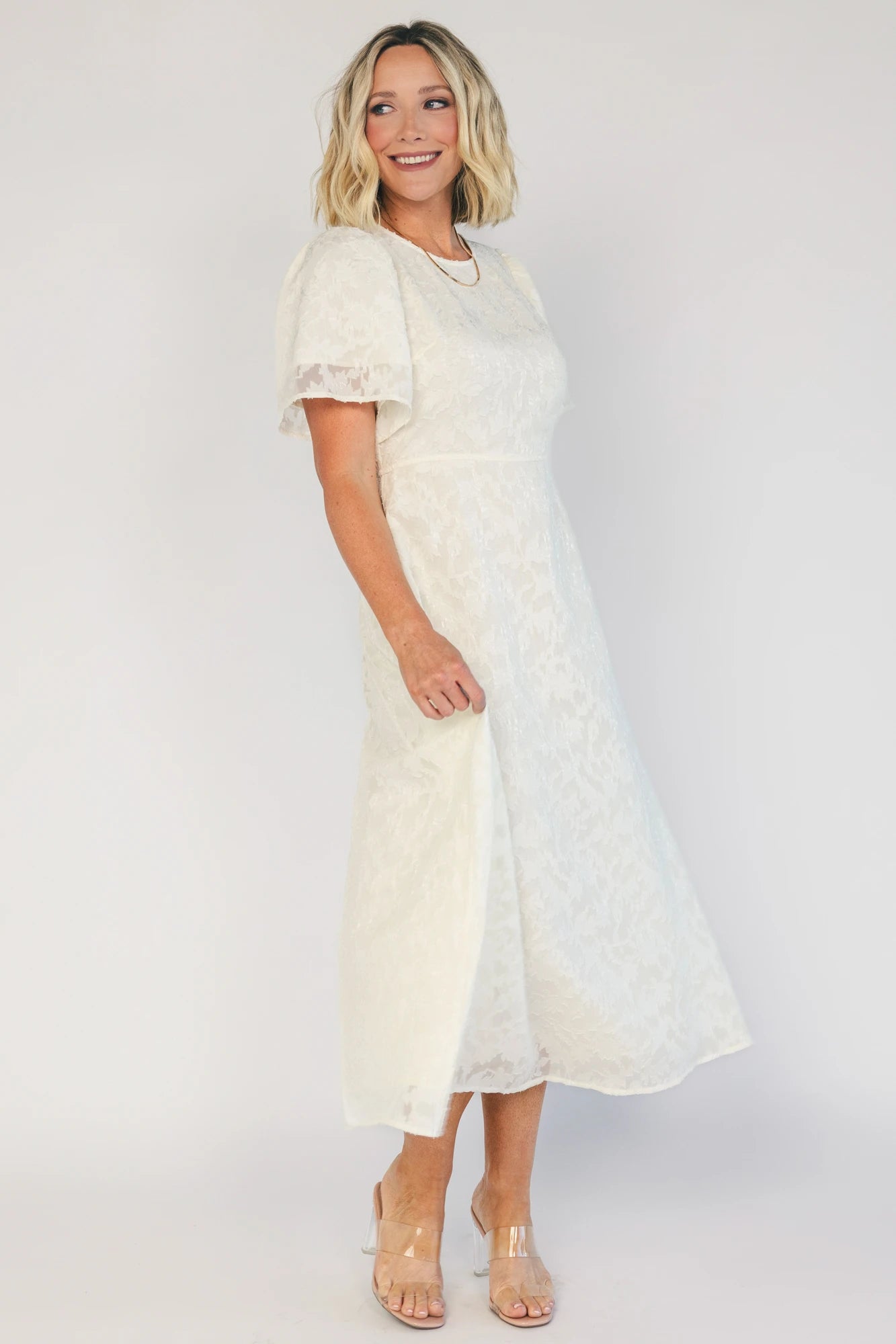 Somerset Midi Dress | Cream