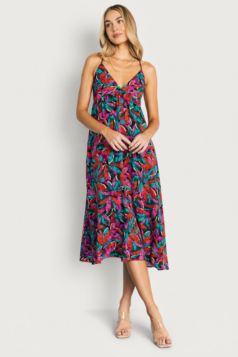 Granada Midi Dress | Multi Print