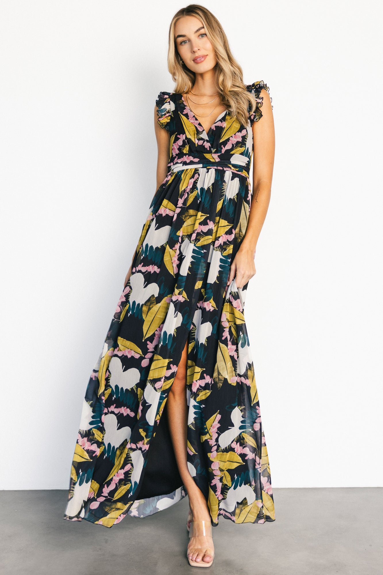 Esperanza Maxi Dress | Black Multi