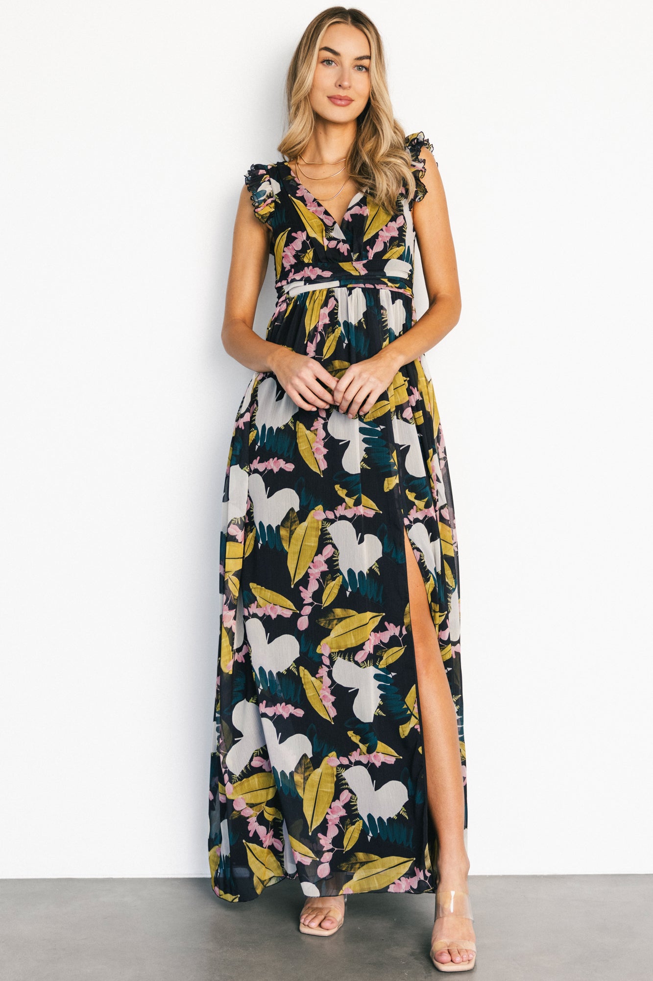 Esperanza Maxi Dress | Black Multi