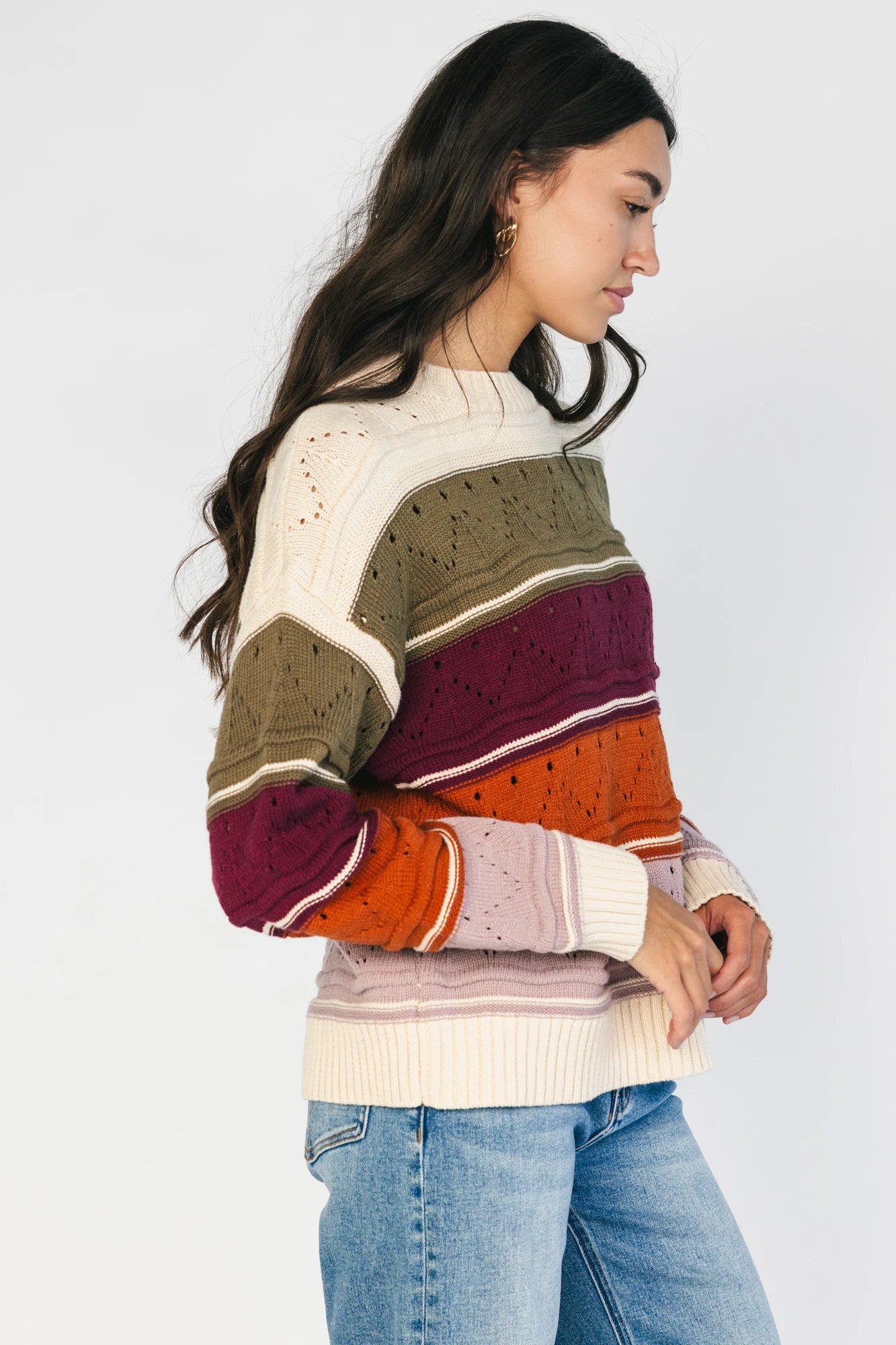 Hanover Sweater | Multi Stripe