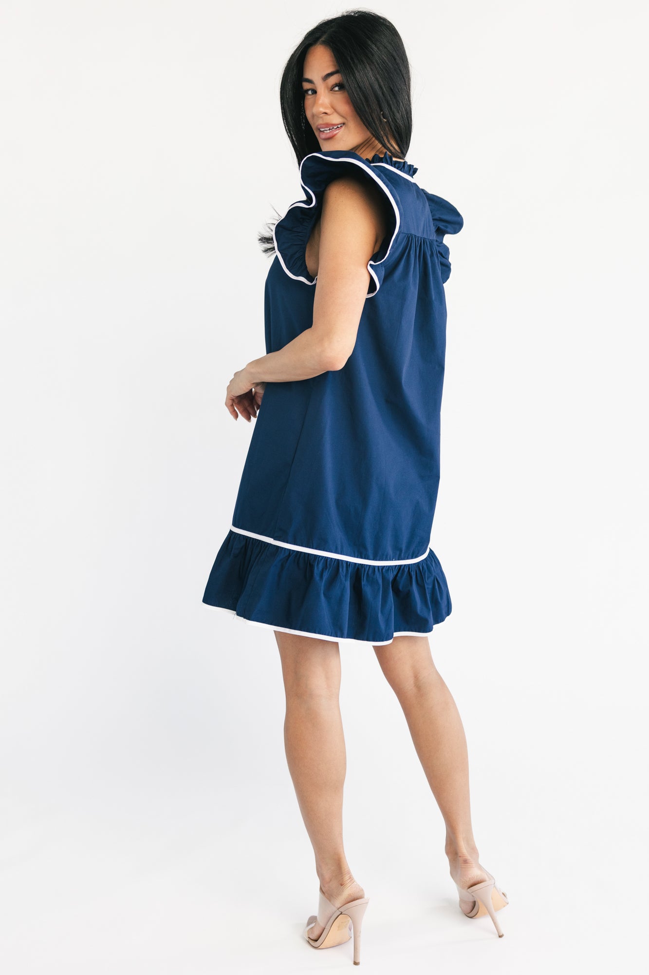 Butterfield Short Dress | Navy