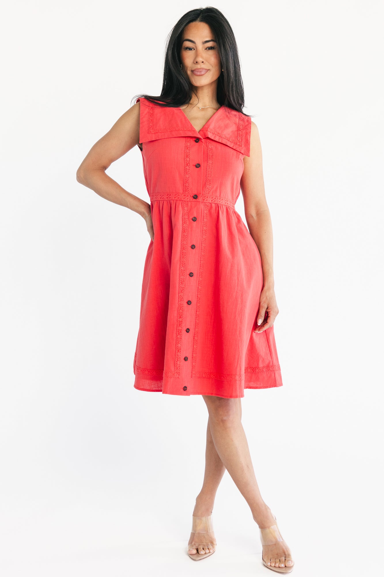 Baltic Born Womens Drew Short Dress | Red | Size: 3XL Baltic Born Womens Drew Short Dress | Red | Size: 3XL