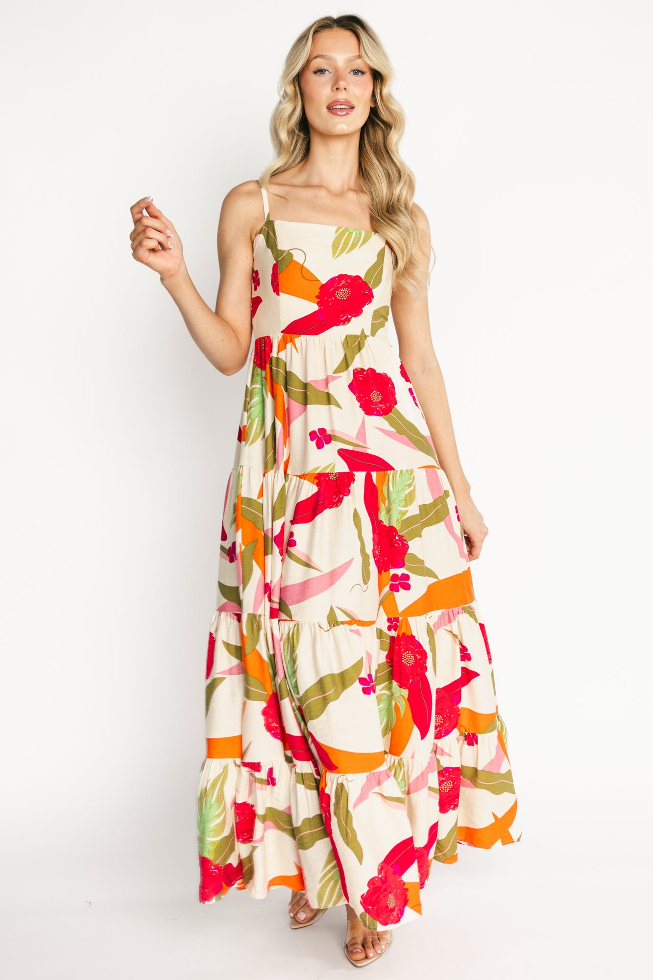 Silvia Tiered Maxi Dress