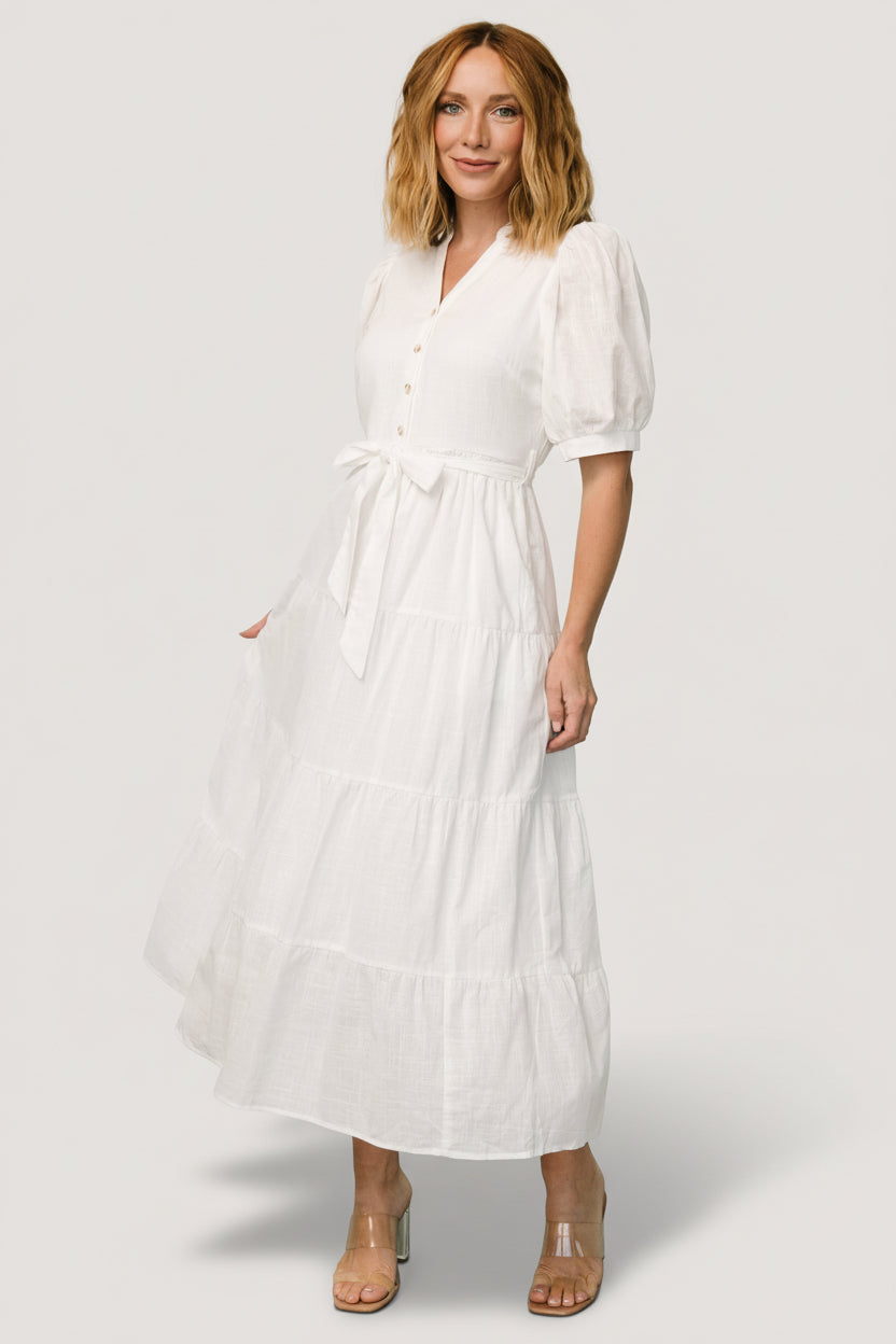 Camille Maxi Dress | Off White
