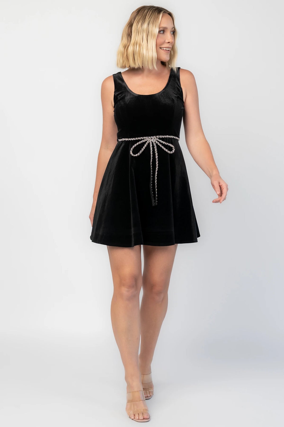 Julieta Short Dress | Black