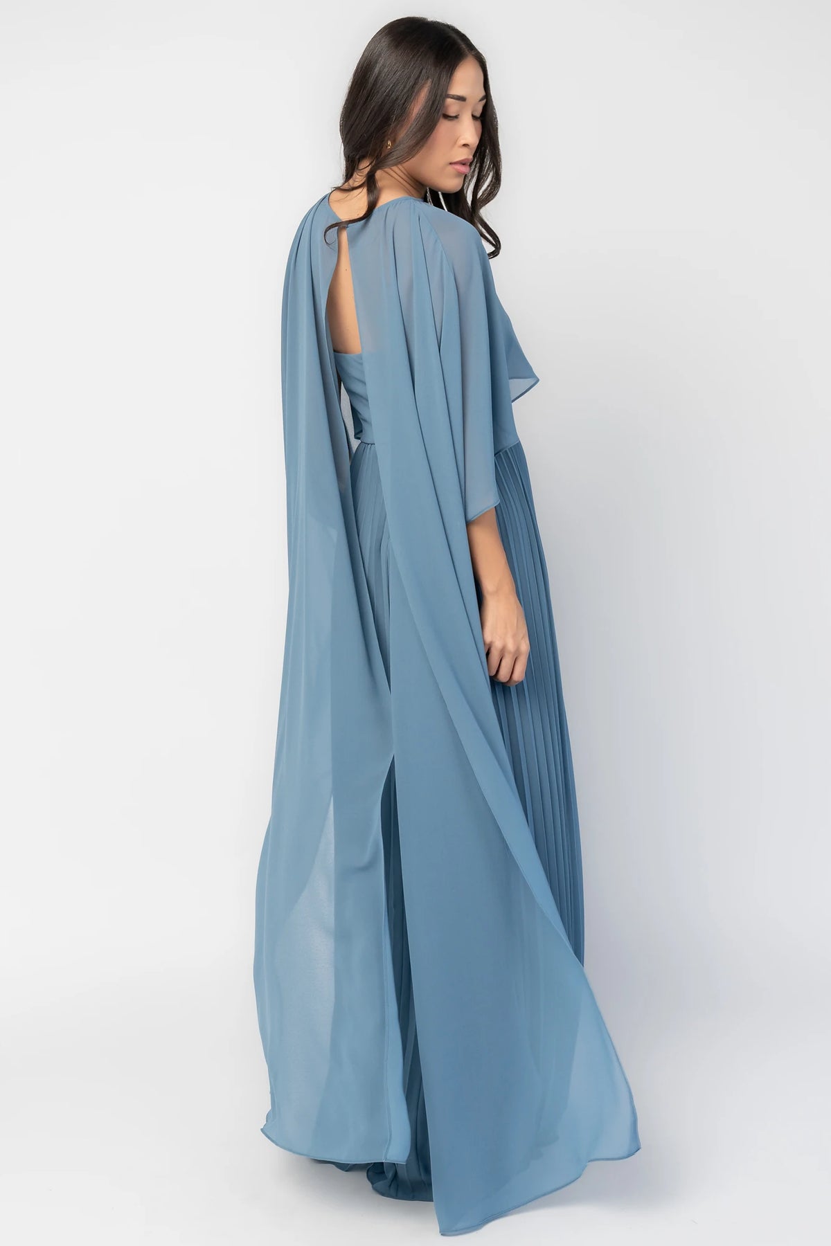 Serafina Strapless Gown | Blue