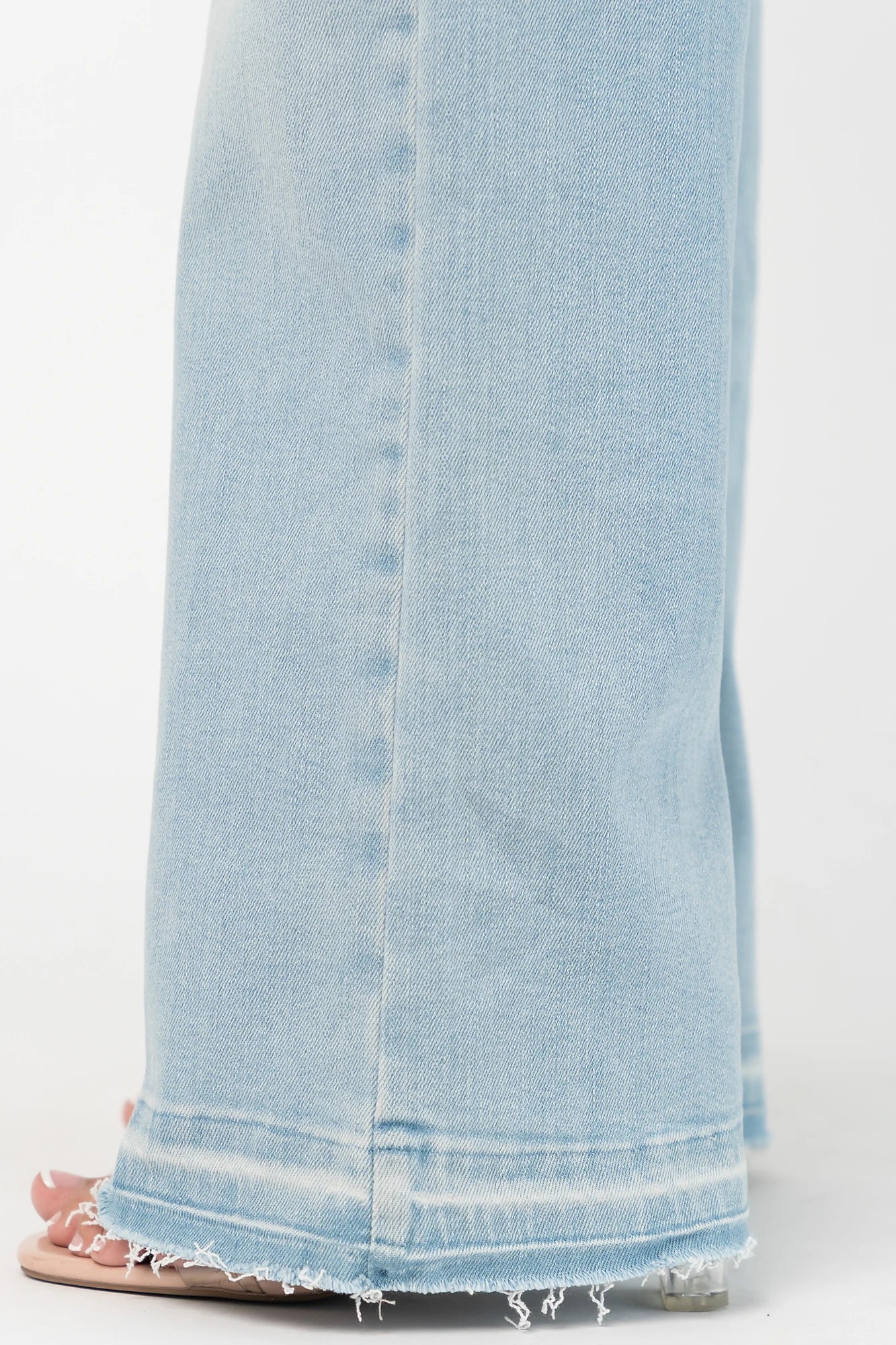 Bria High Rise Wide Leg Jeans | Light Wash