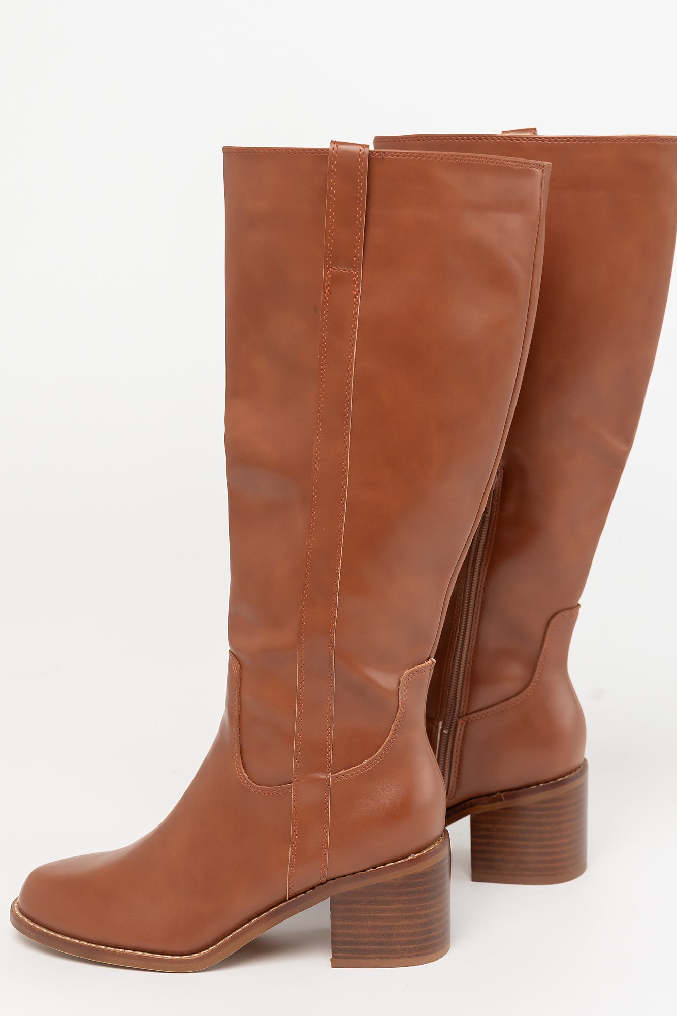 Collins Tall Riding Boots | Brown