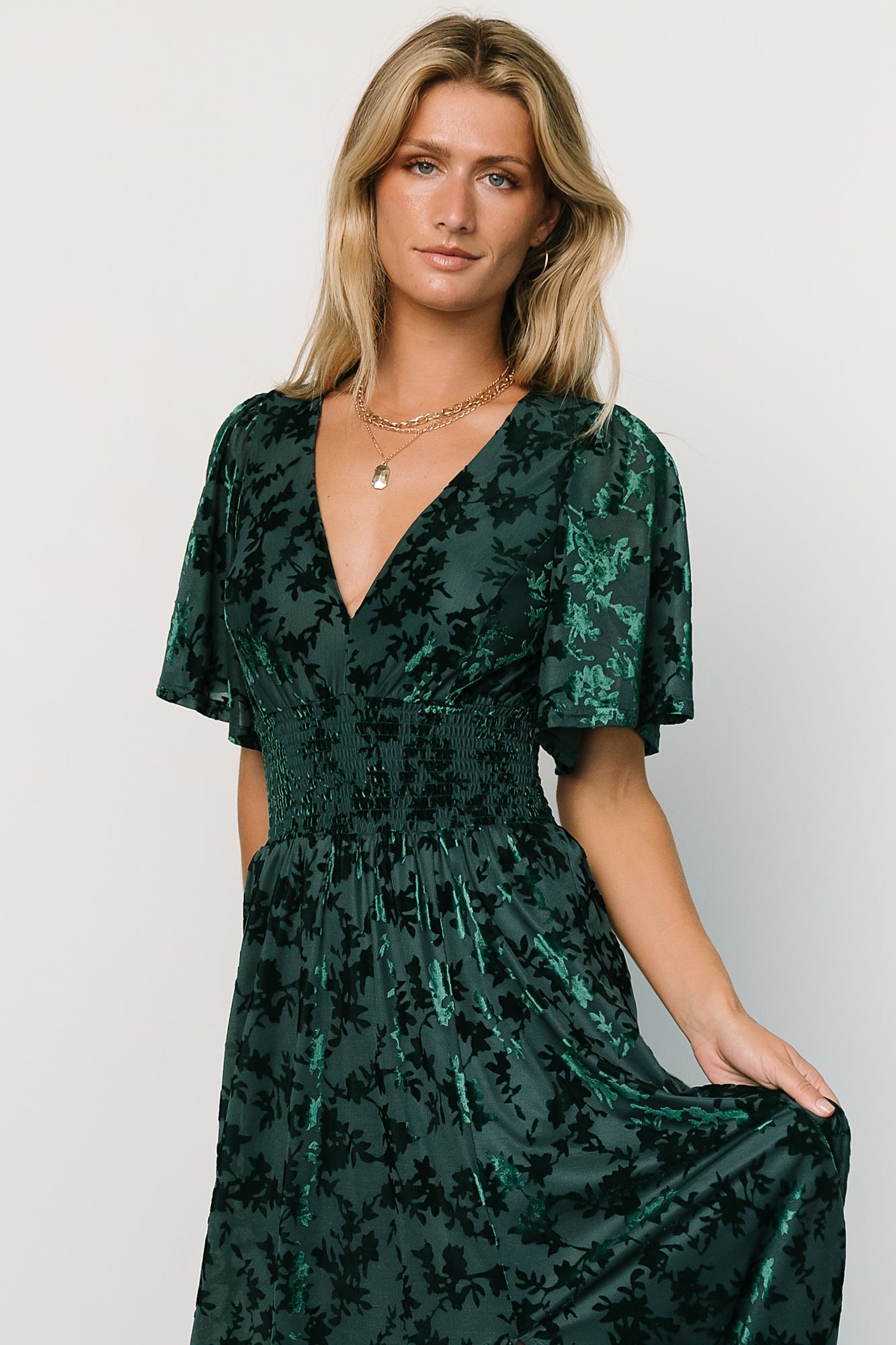 Fabric Swatch - Veronica Velvet | Green