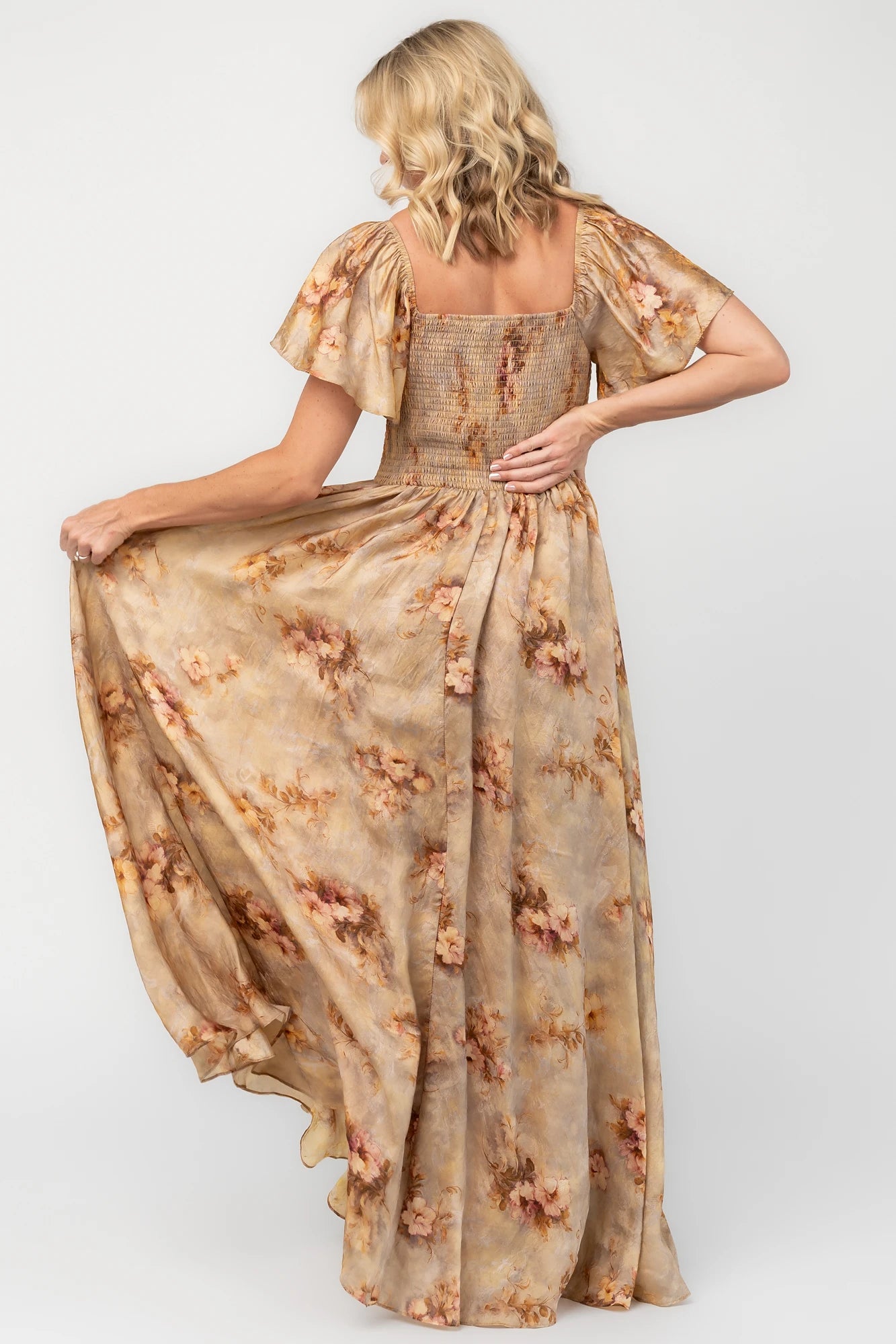 Astor Maxi Dress | Golden Floral