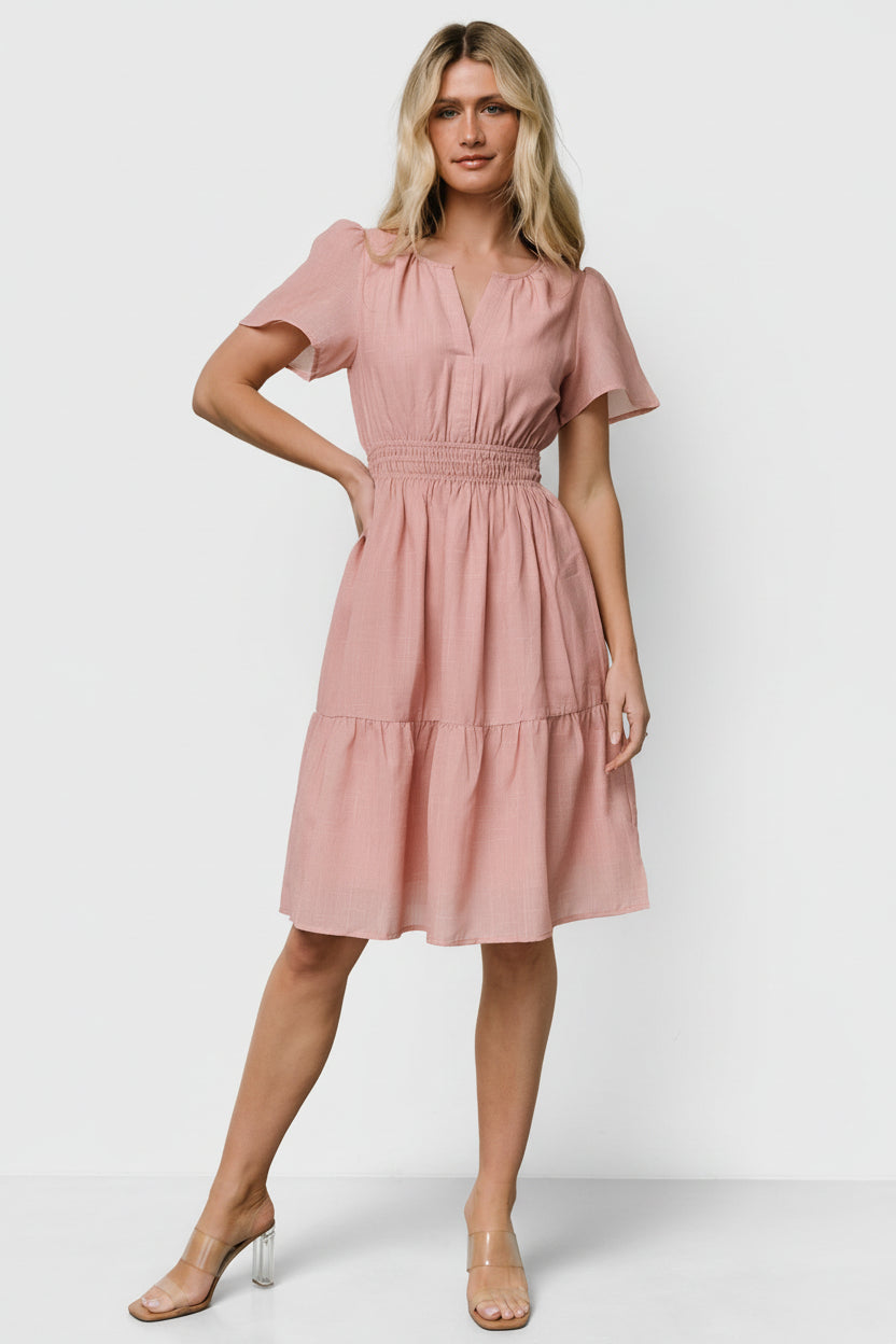 strapless open back dress Dita Short Dress