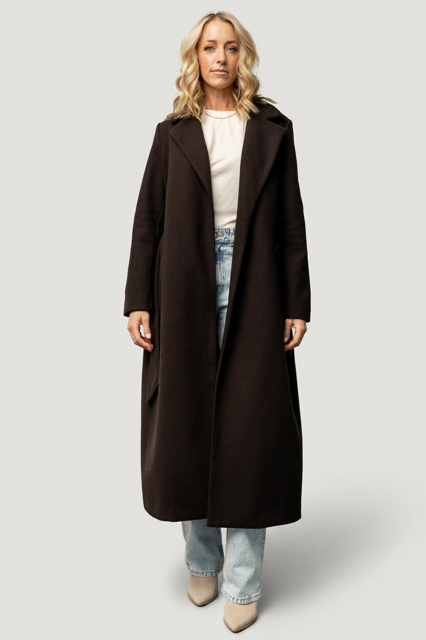 Glenwood Coat | Dark Brown