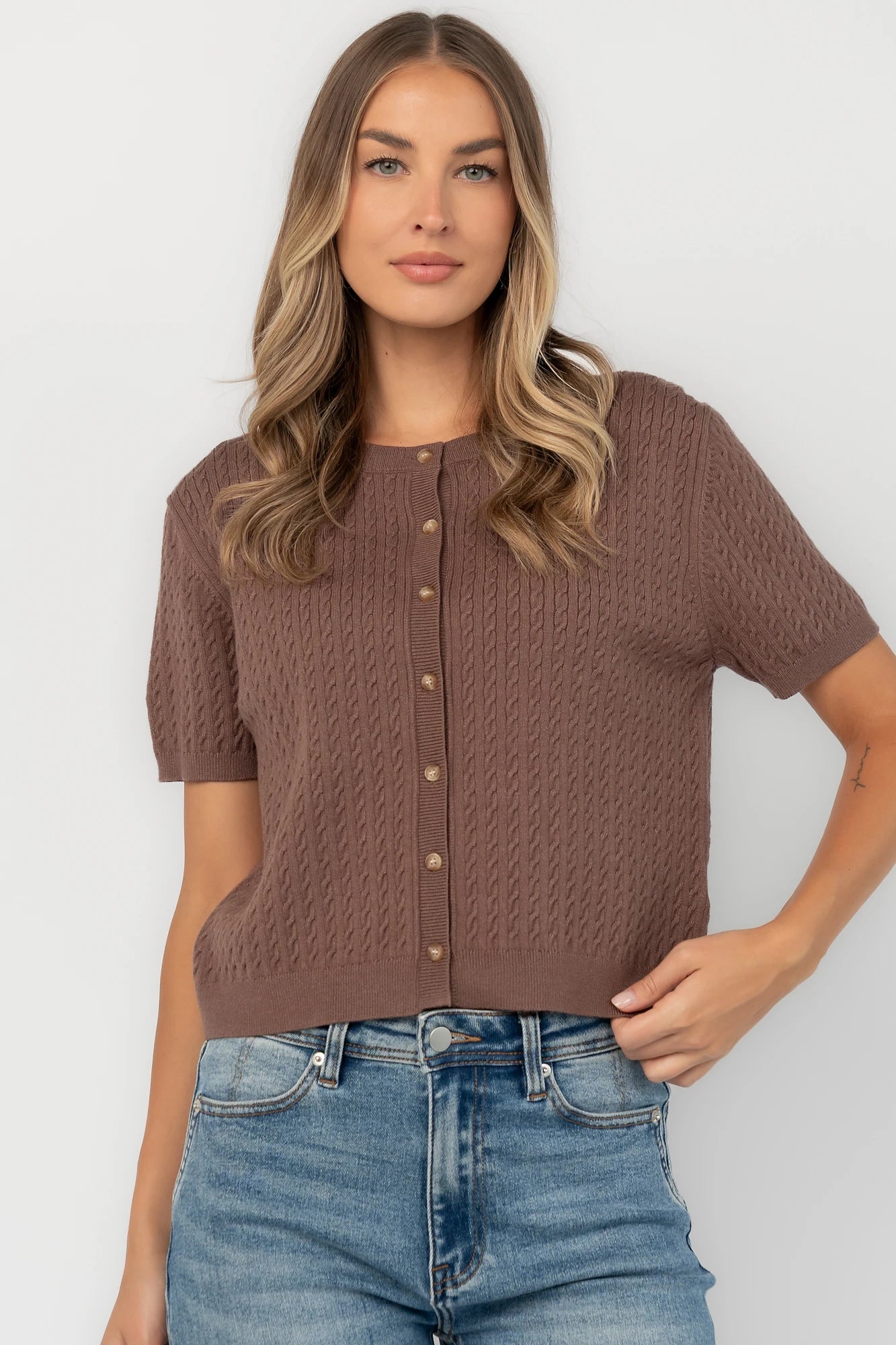 Coralie Cardigan | Brown
