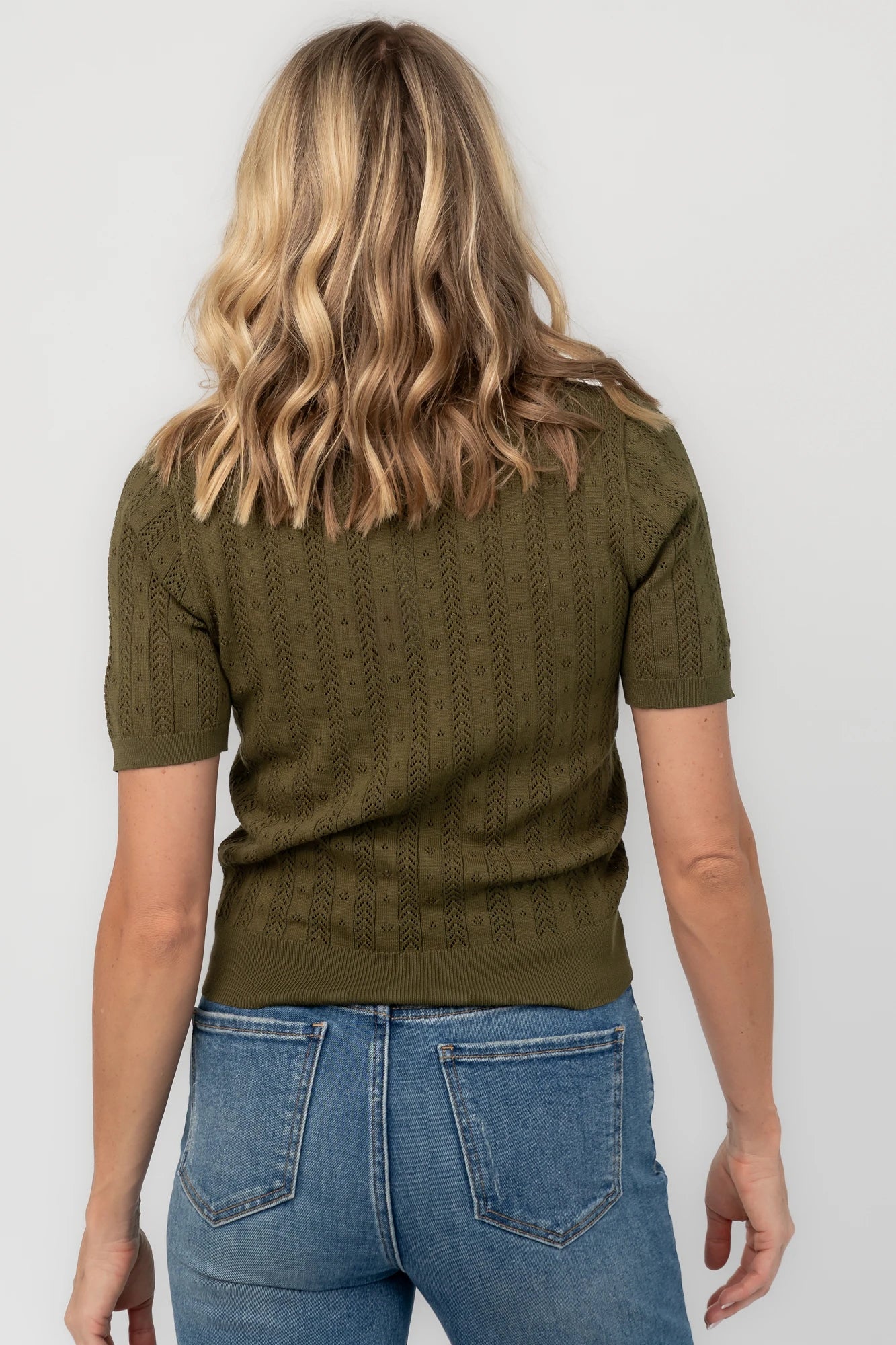 Perry Knit Top | Olive