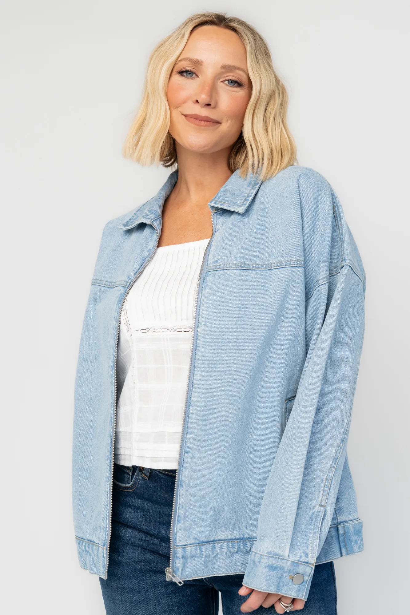 Hawthorne Jacket | Blue Denim