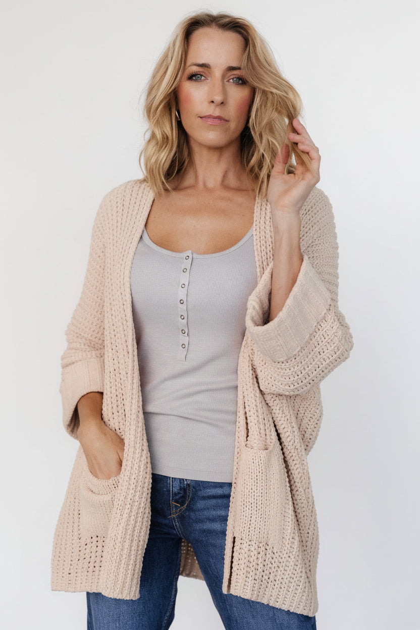 Cybele Oversized Cardigan | Natural