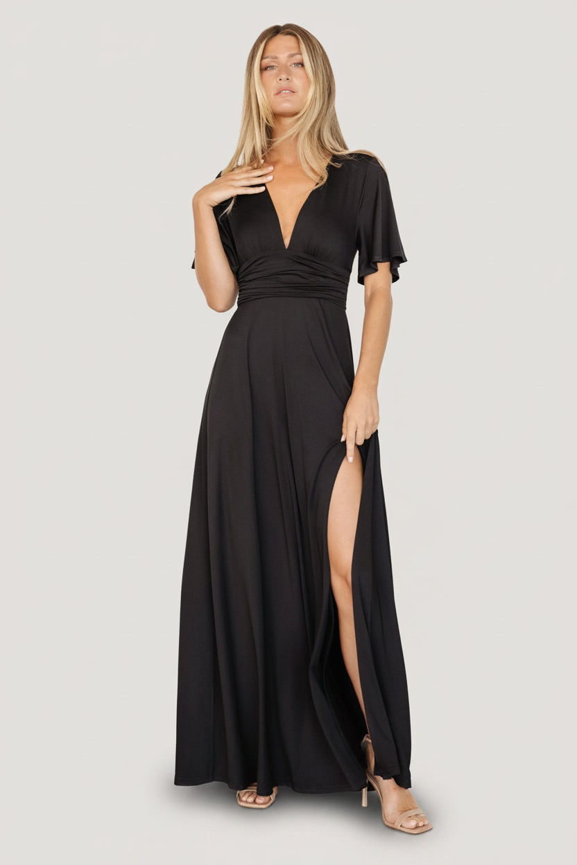 Baltic Born Womens Emberly Maxi Dress | Black | Size: 2XL Baltic Born Womens Emberly Maxi Dress | Black | Size: 2XL