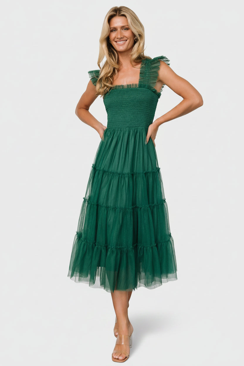 emma tiered jersey midi dress BODEN Emma Tiered Jersey Midi Dress