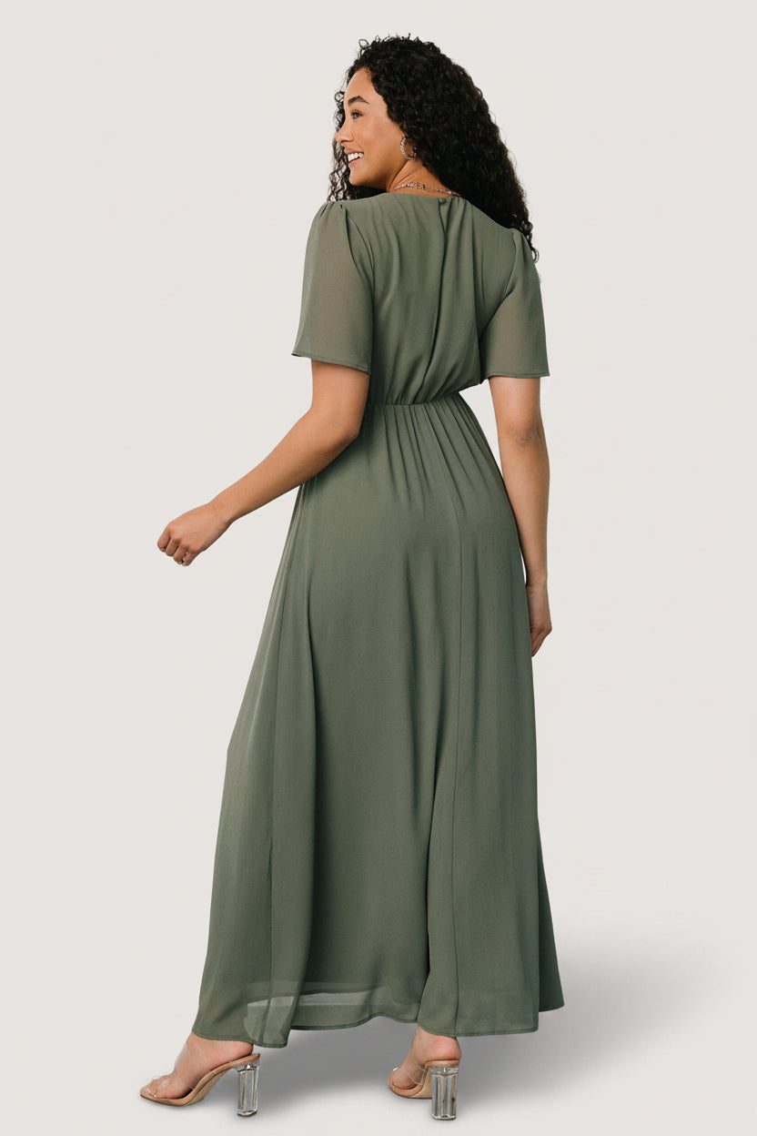 Esti Maxi Dress | Dark Sage