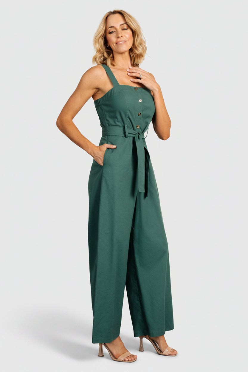 Hartford Jumpsuit | Green