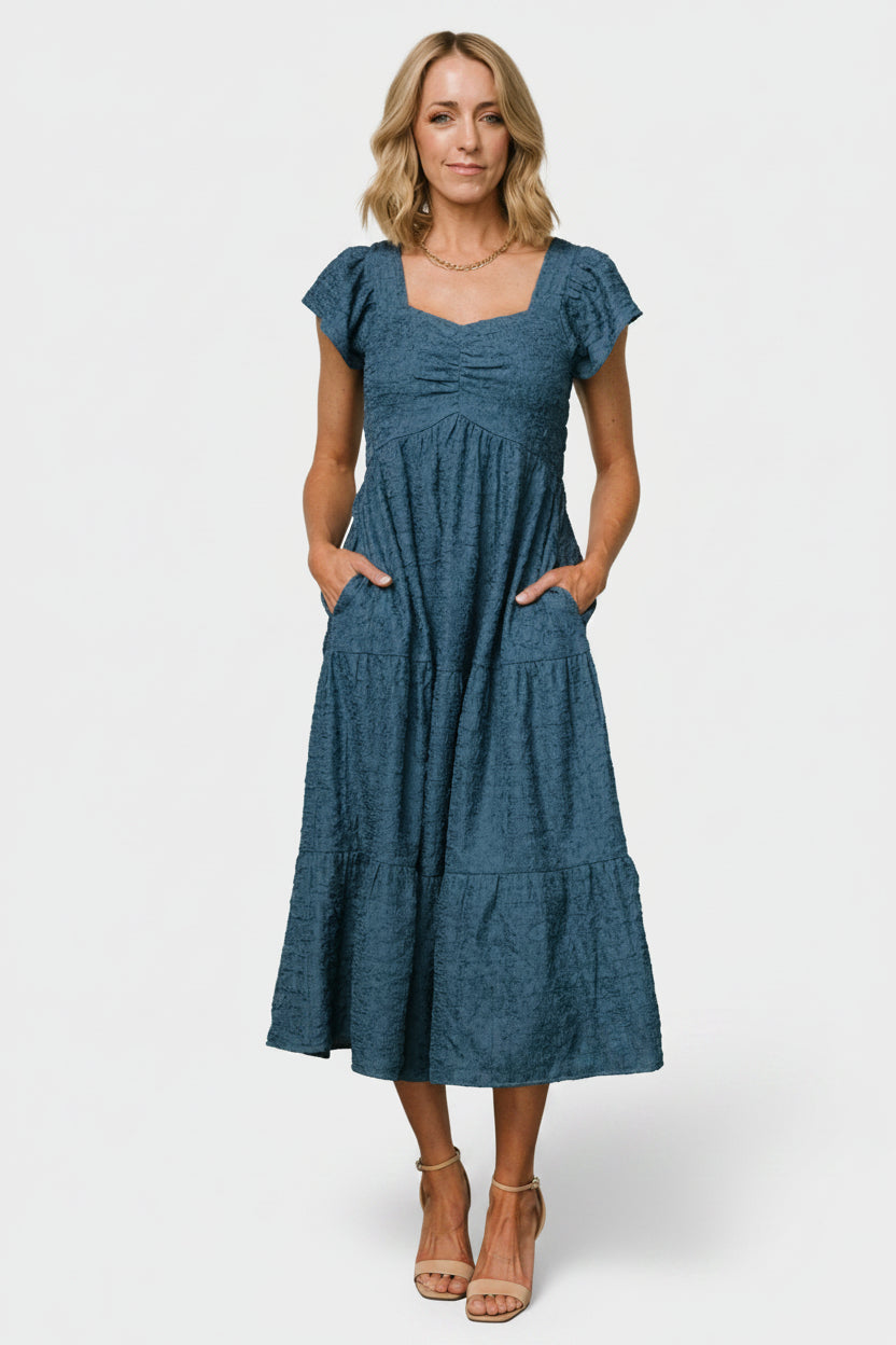 Kesler Midi Dress | Blue Kesler Midi Dress | Blue