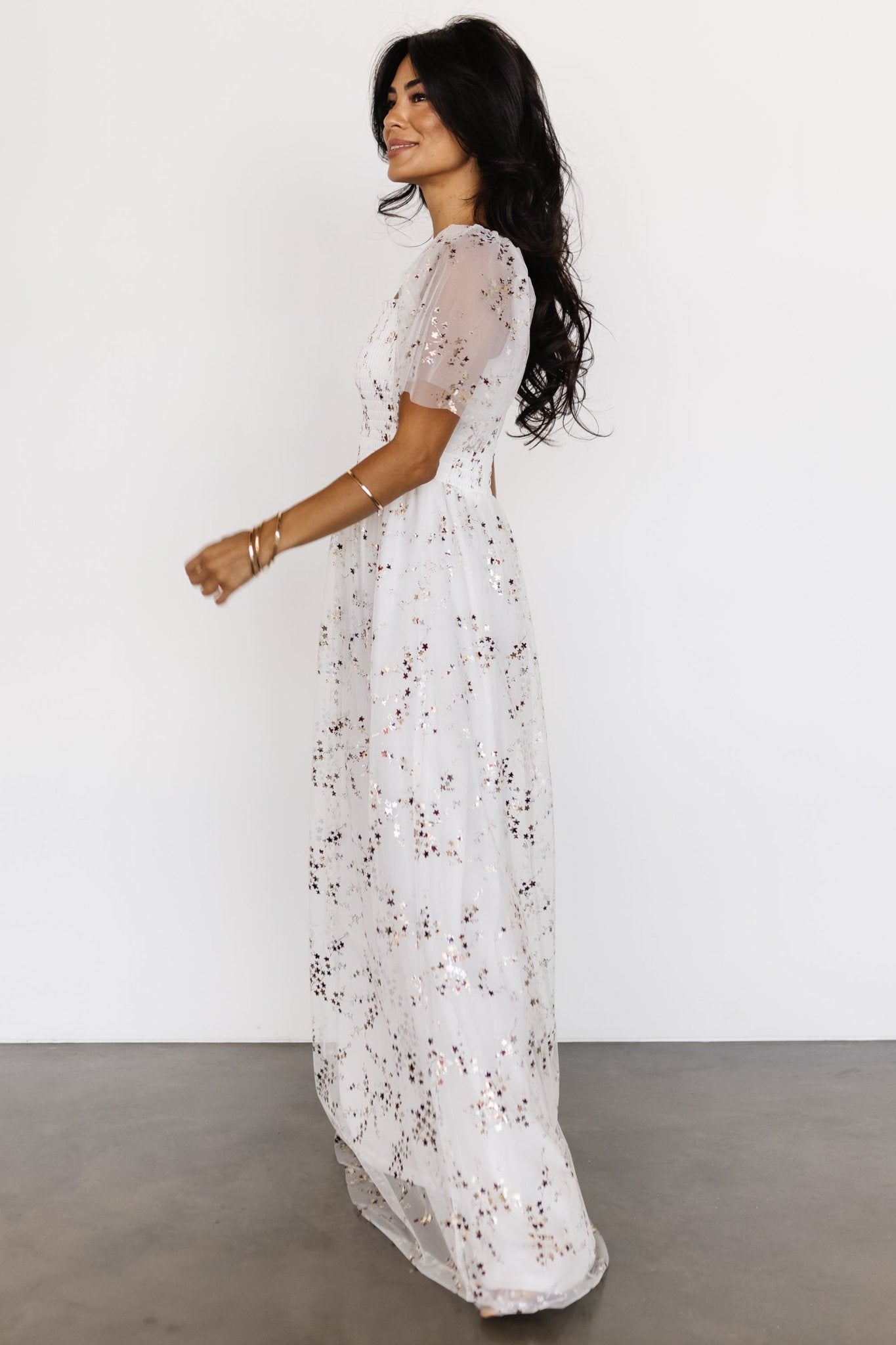 Cassandra Bell Sleeve Maxi Dress