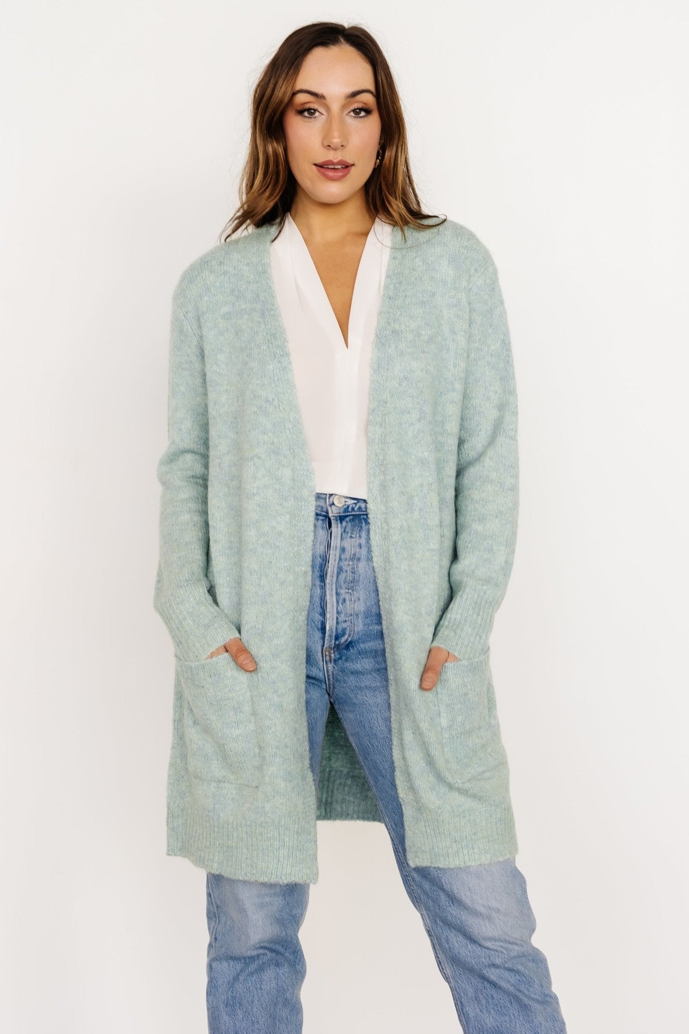 Fletcher Oversized Cardigan | Mint