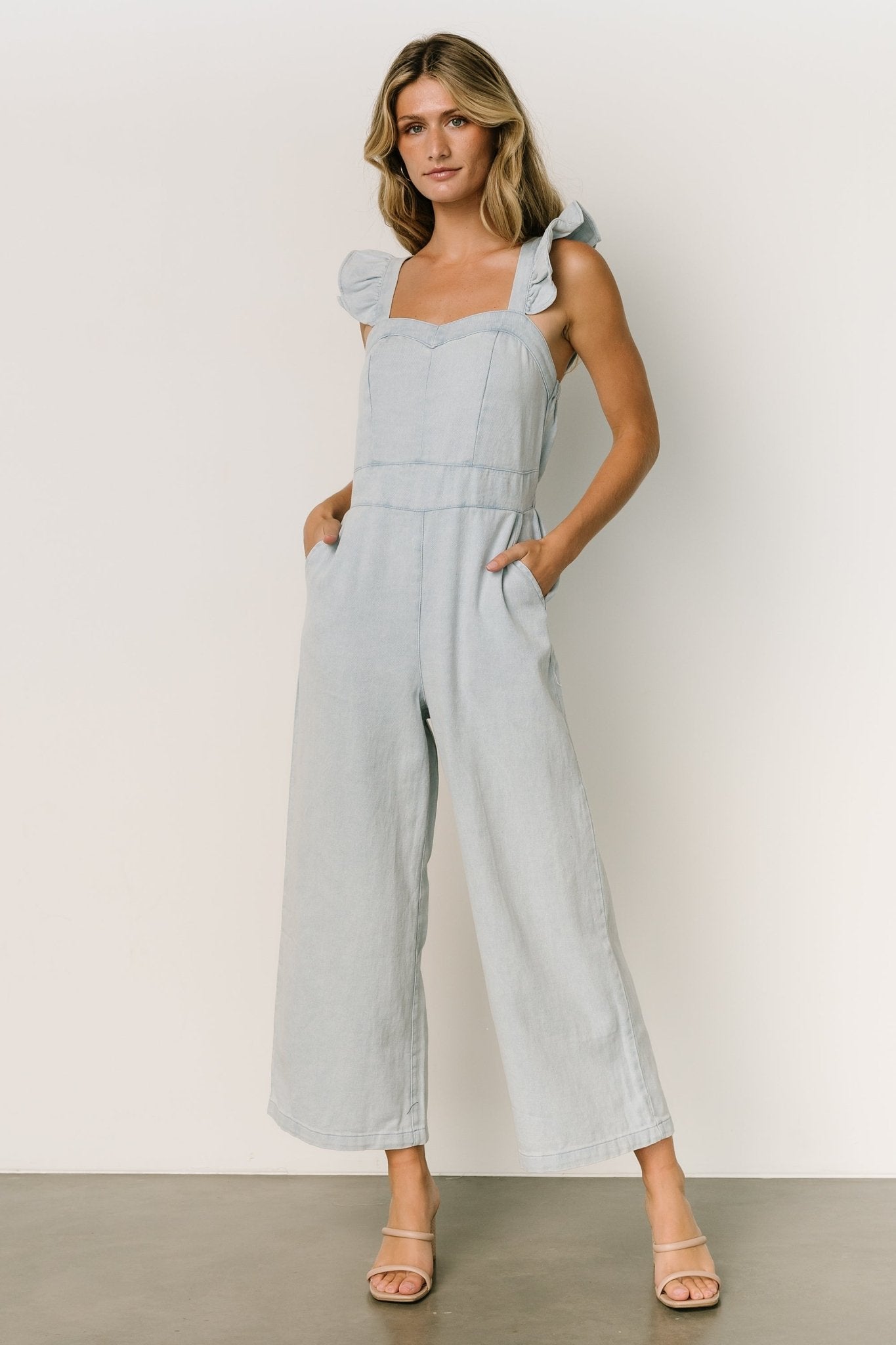 Idyllwind Women's Barlow Lace-Up Denim Jumpsuit - Country Outfitter