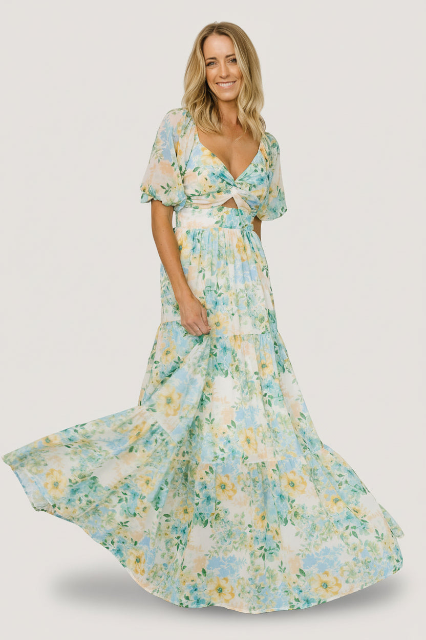 Baltic Born Womens Maya Maxi Dress | Garden Multi | Size: Xs Baltic Born Womens Maya Maxi Dress | Garden Multi | Size: Xs