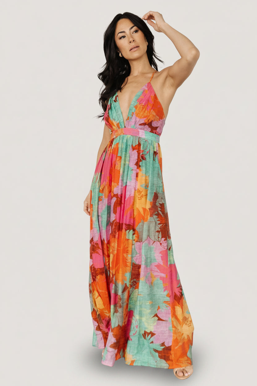 Miramar Maxi Dress | Multi Print Miramar Maxi Dress | Multi Print