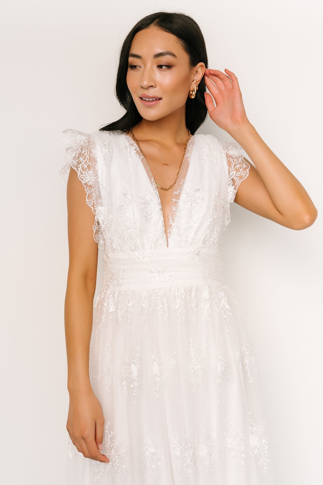 Bimba Y Lola Silk Maxi Dress (14) NOW £120 - The White Dress Agency