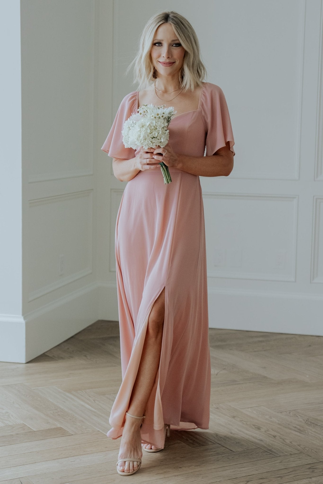 Sierra Sweetheart Maxi Dress | Blush | Baltic Born