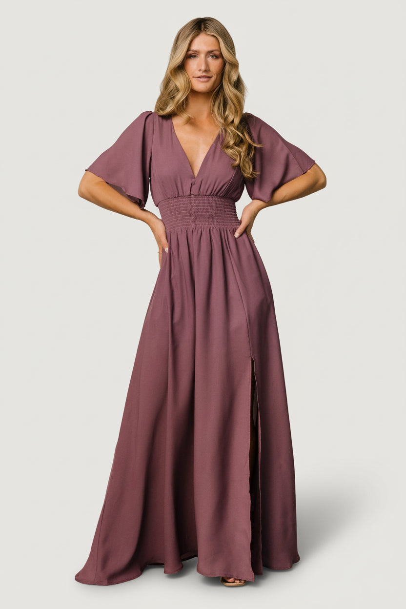 Verona Smocked Maxi Dress