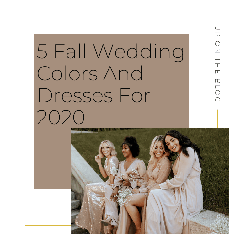 5 Fall Wedding Colors And Dresses For 2020 - Baltic Born