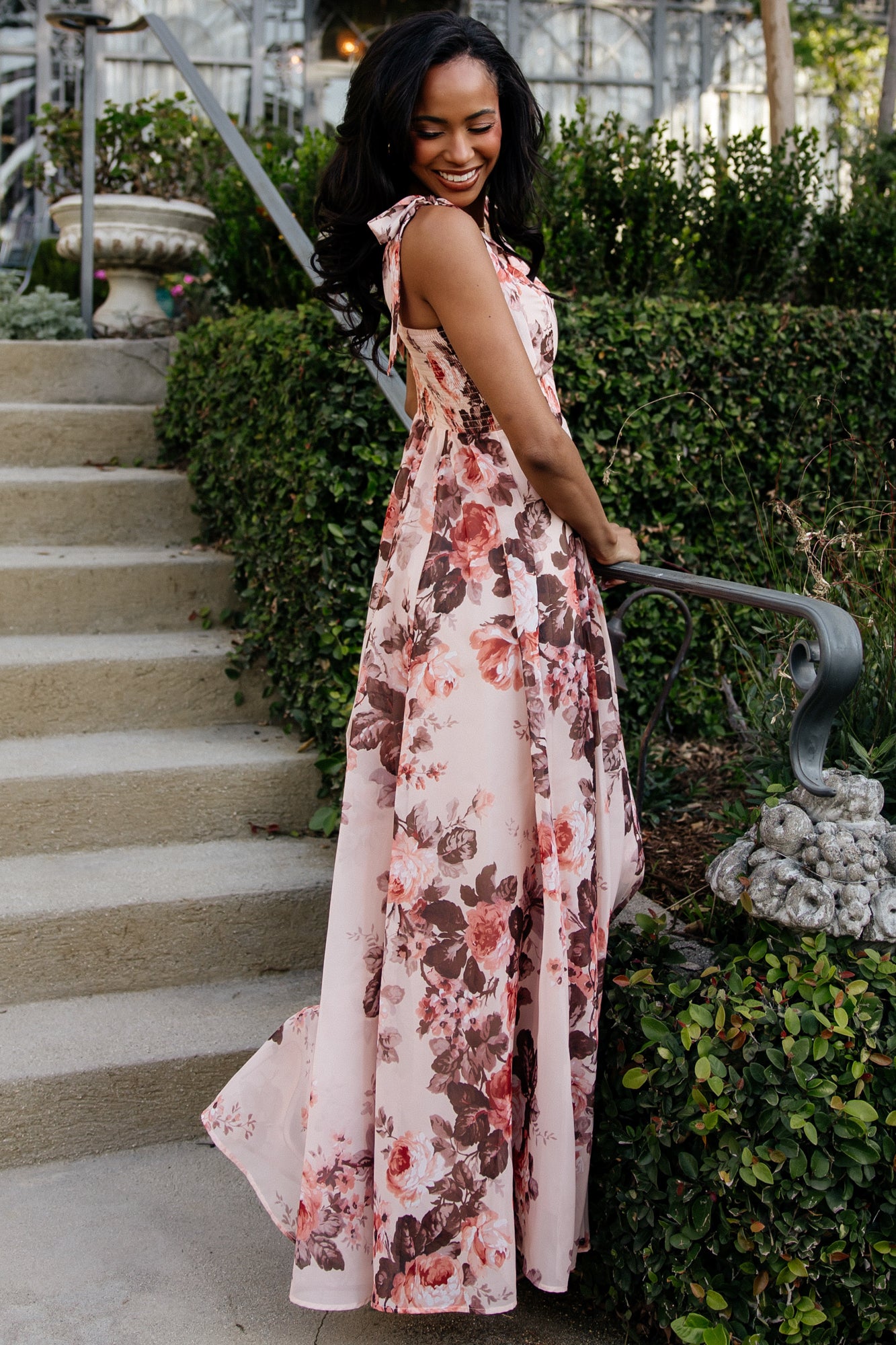 Macey Maxi Dress | Blush Floral