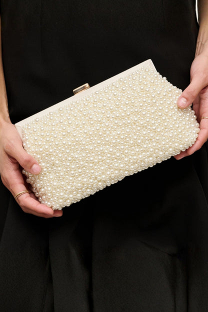 Serena Clutch Bag | Ivory