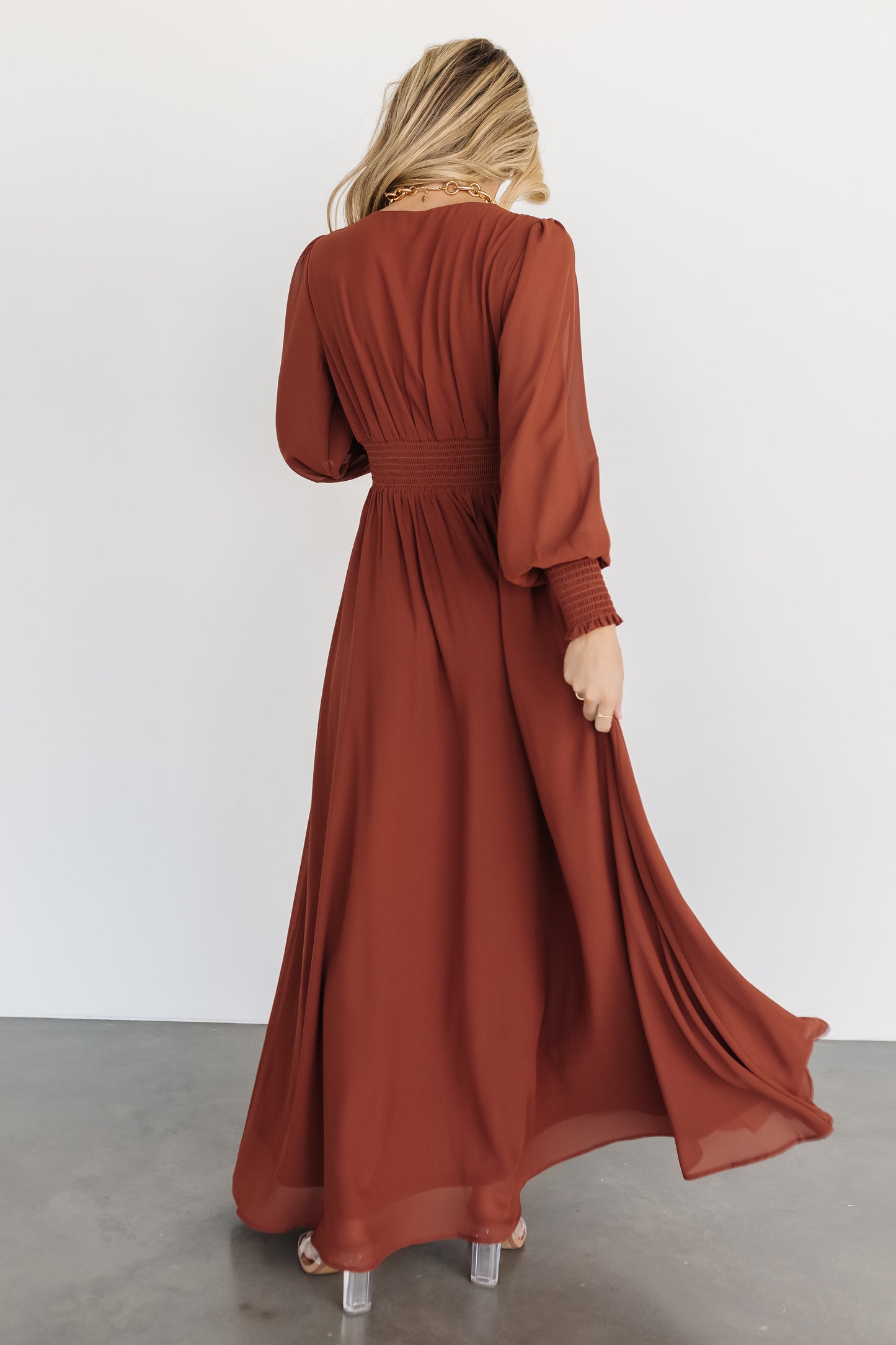 Olivia Maxi Dress | Cinnamon