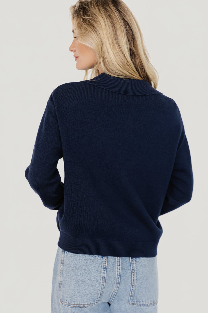 Bodhi Sweater | Navy