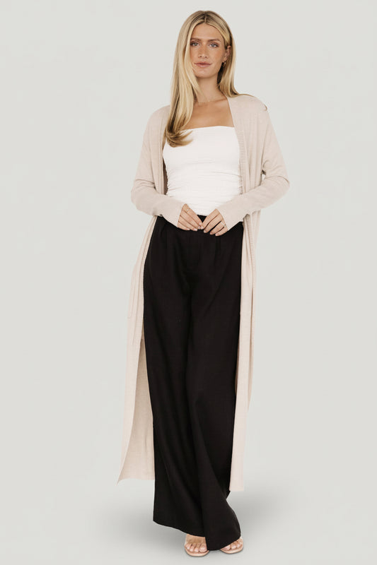 Adrienne Duster Cardigan | Natural