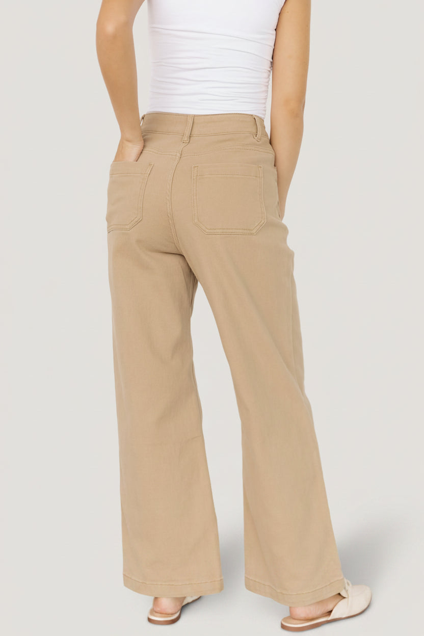 Emery Denim Pants | Natural