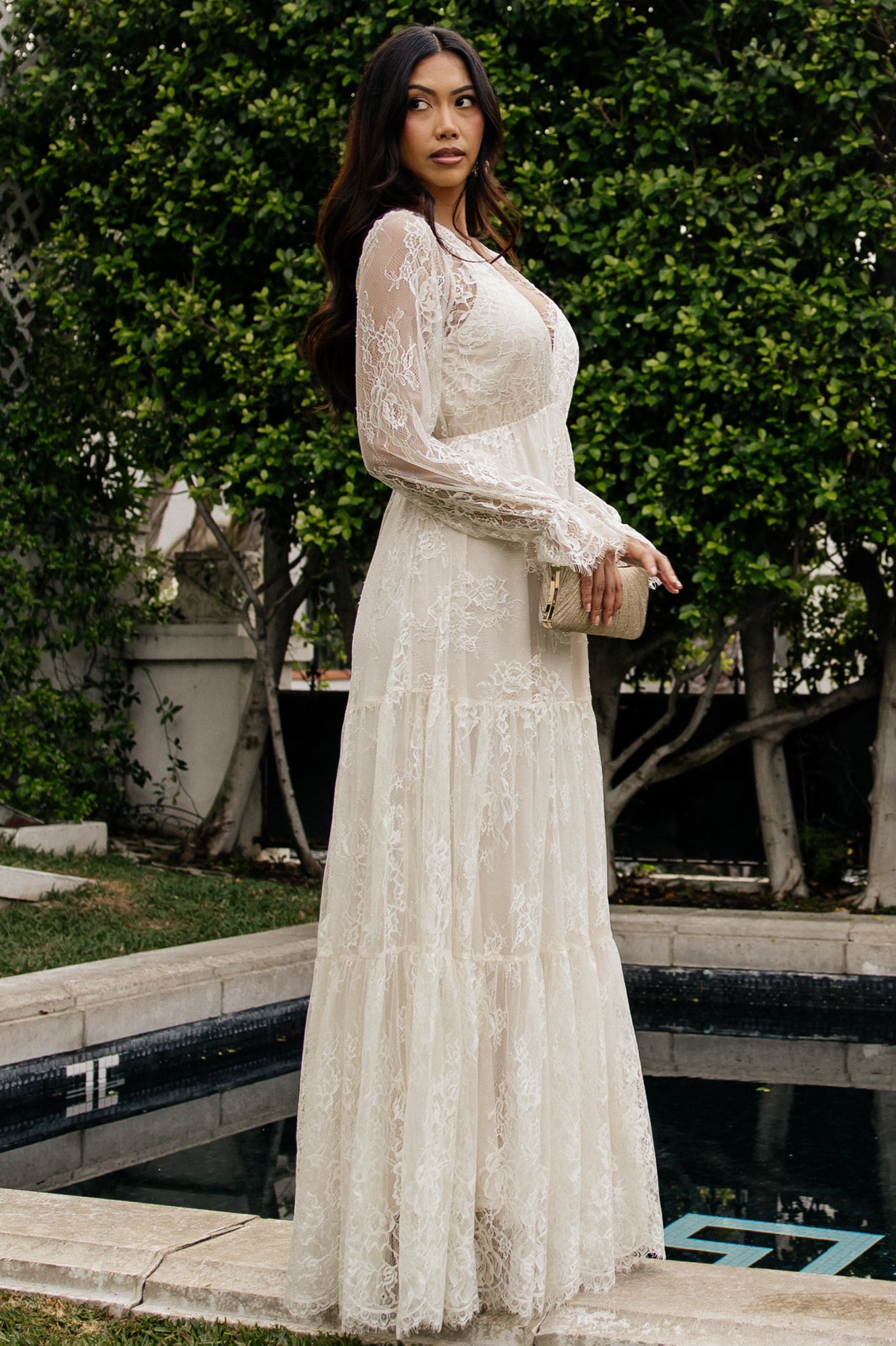 Gloria Lace Maxi Dress