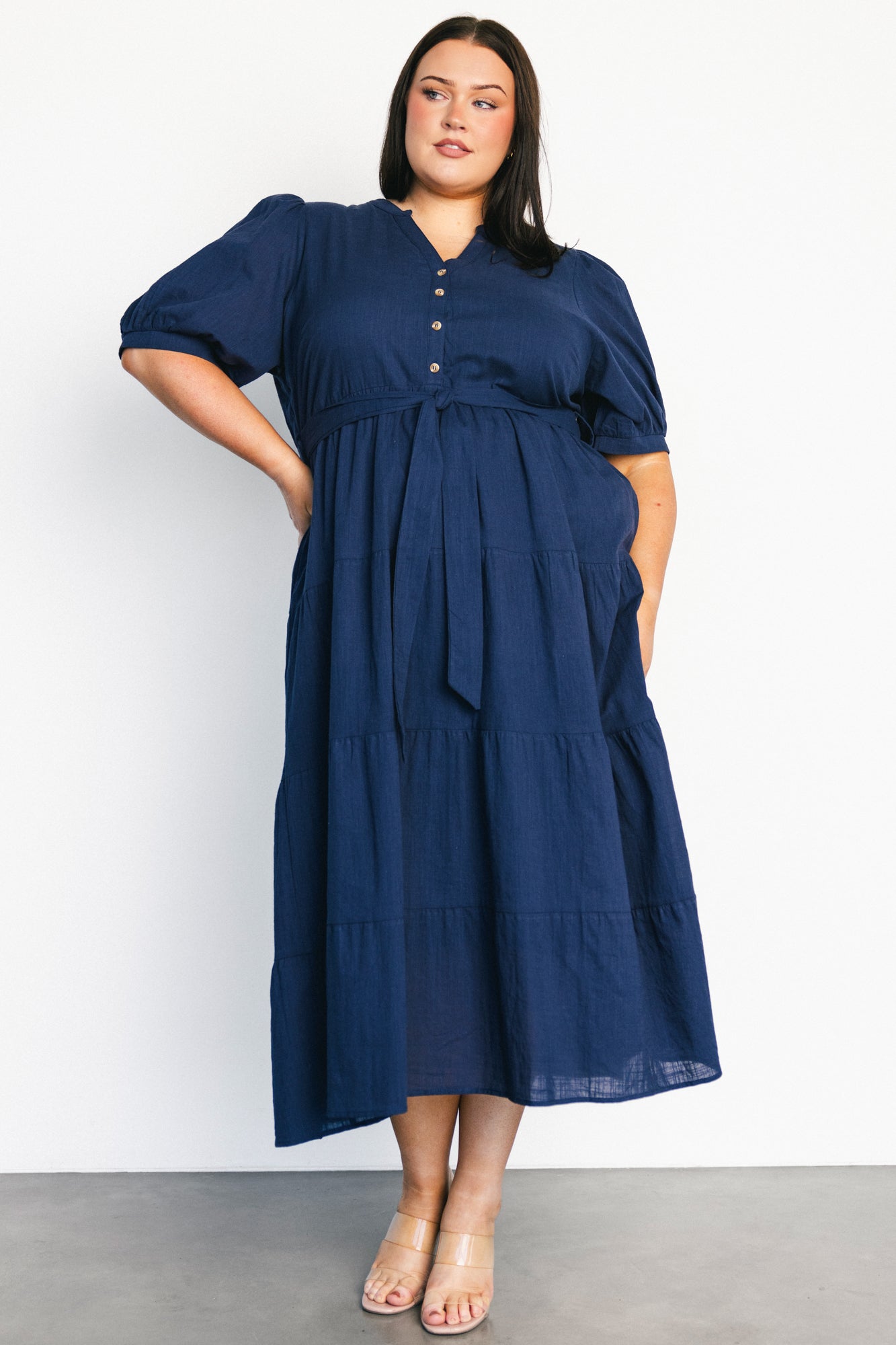 Camille Maxi Dress | Navy
