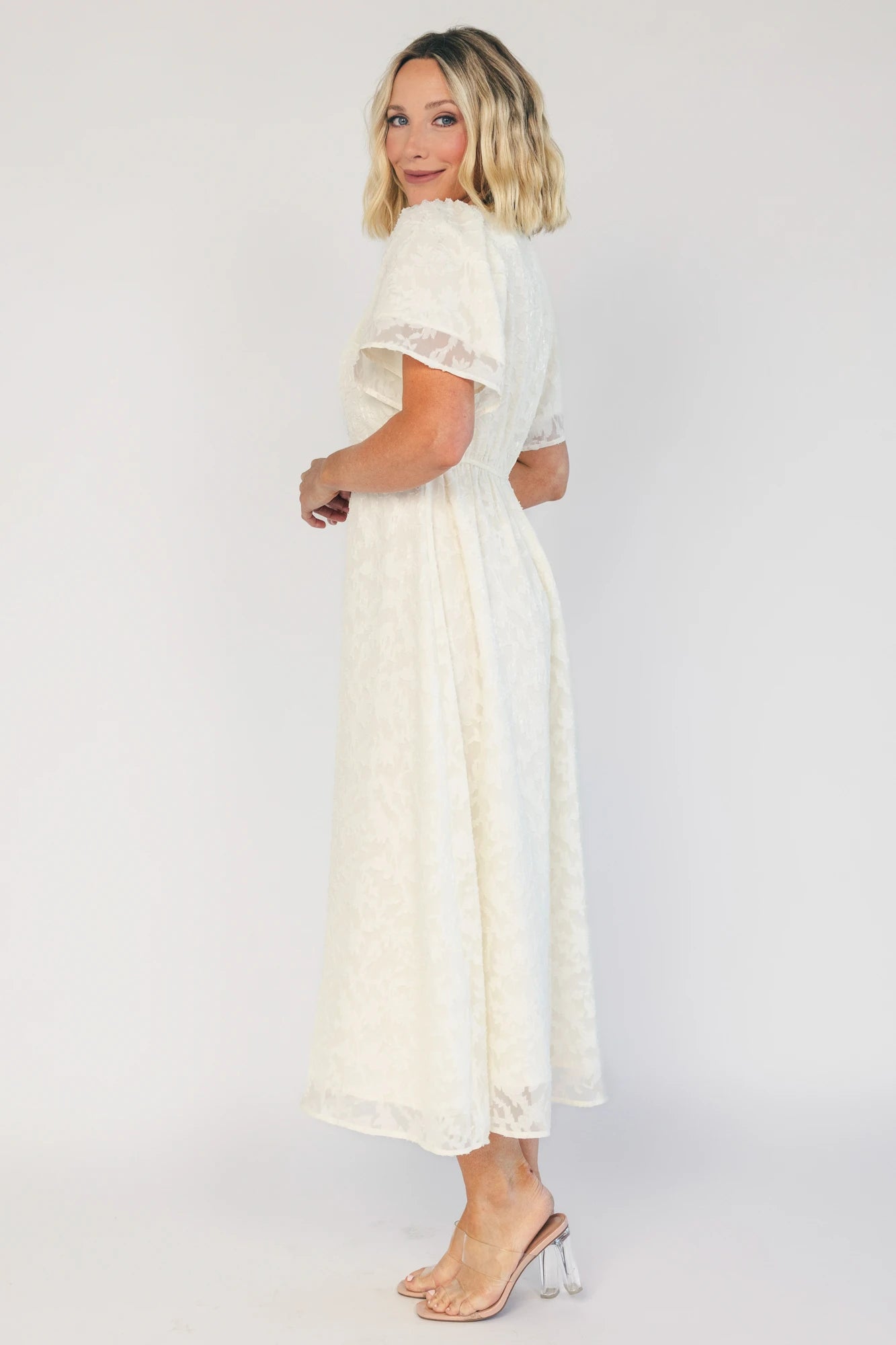 Somerset Midi Dress | Cream