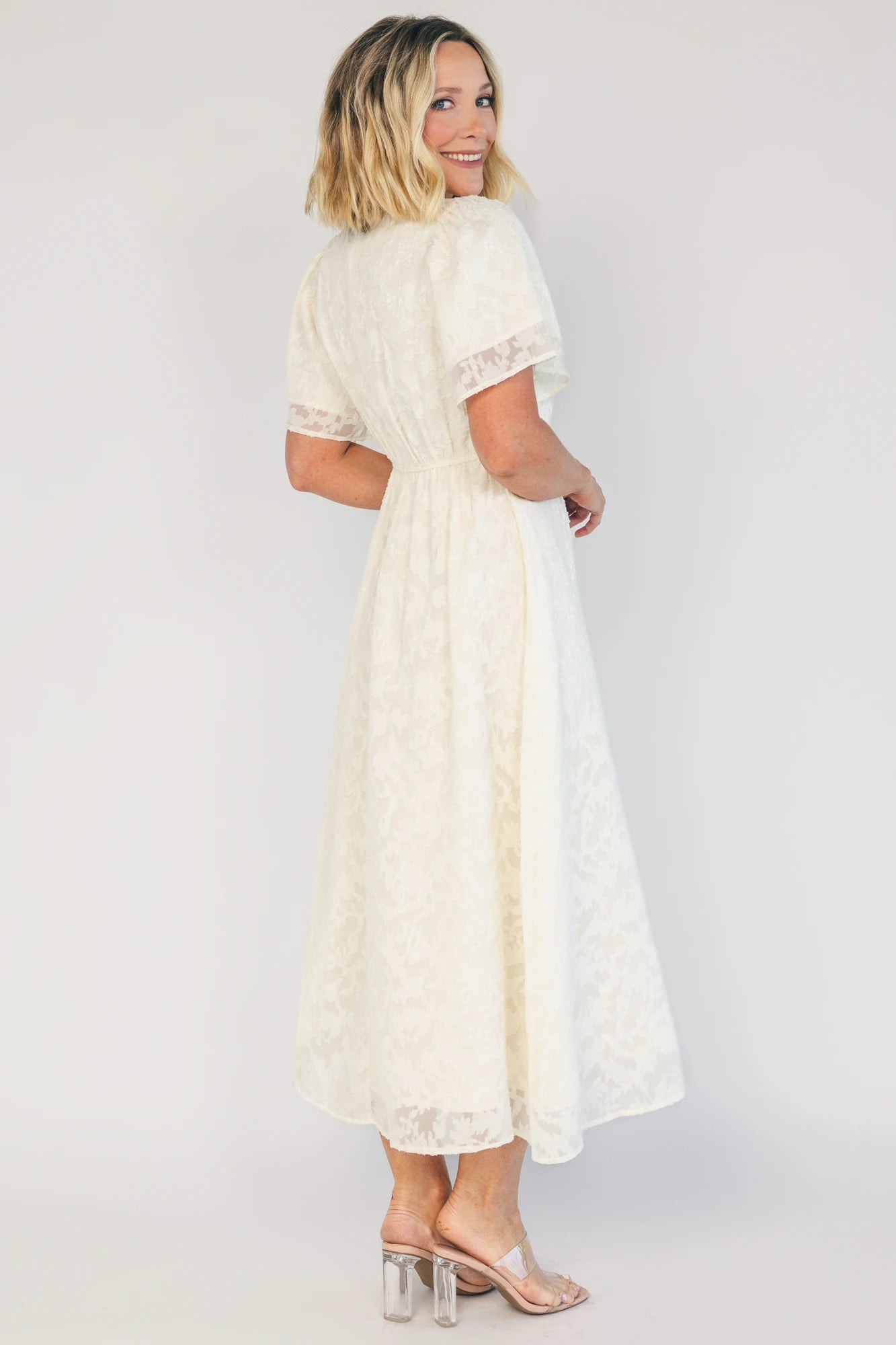 Somerset Midi Dress | Cream