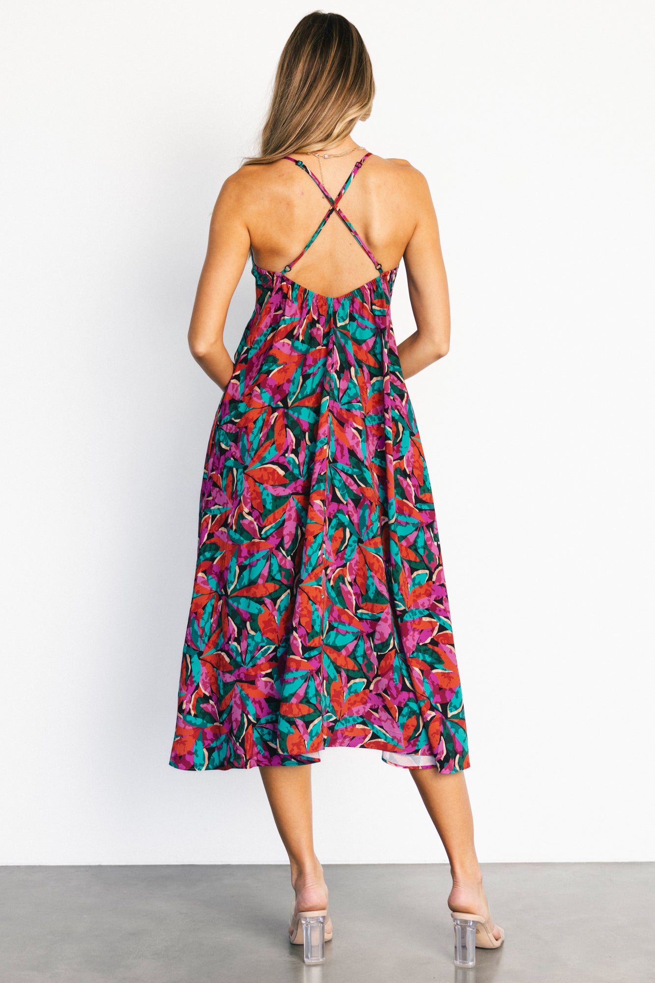 Granada Midi Dress | Multi Print