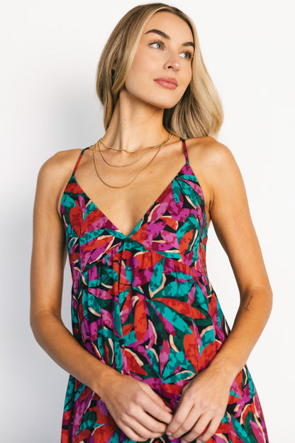 Granada Midi Dress | Multi Print