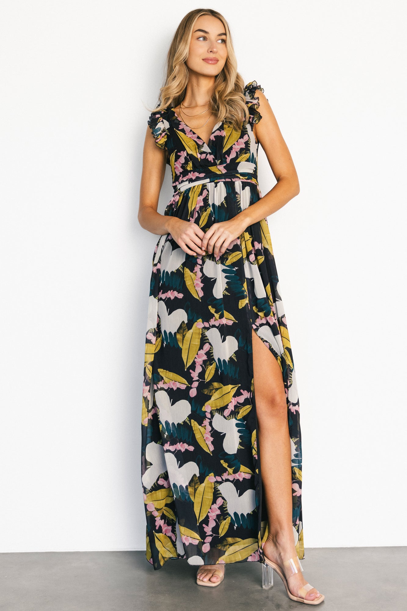 Esperanza Maxi Dress | Black Multi