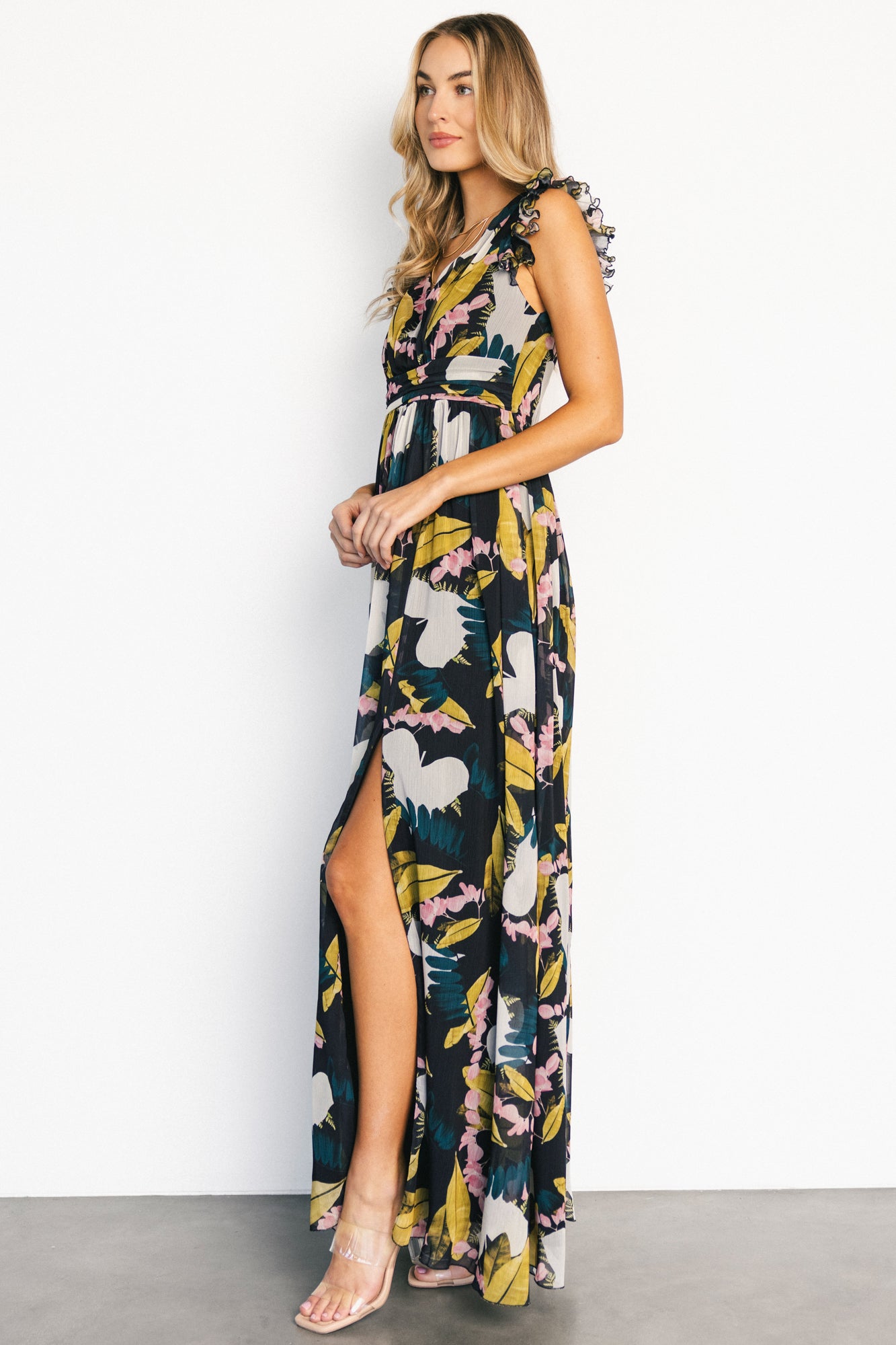 Esperanza Maxi Dress | Black Multi